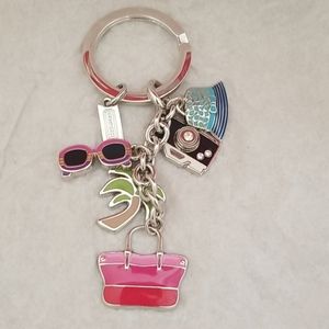 Coach bag charm or keychain